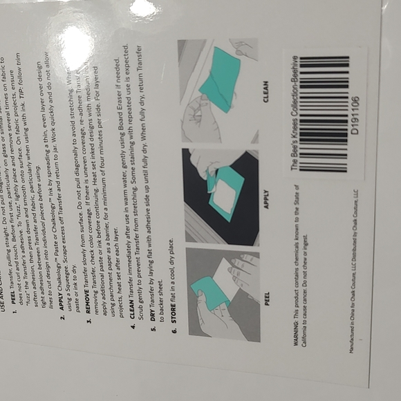 Chalk Couture Beehive Transfer - Picture 2 of 3